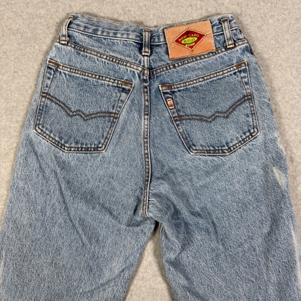 Vintage New Caro Modern Basic Laura Del Reves Mom Jeans Light Denim Size 40 8